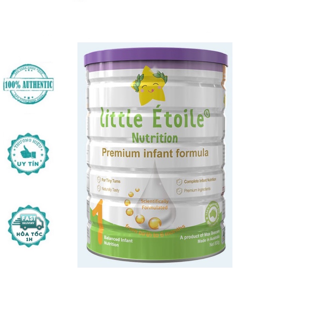SỮA PHÁT TRIỂN TOÀN DIỆN CHO BÉ - Sữa bột ngôi sao nhỏ Little Etoile số 1 800g