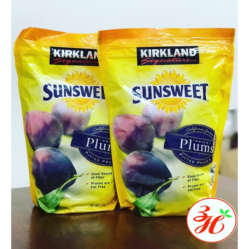 Mận sấy Kirkland túi 1,59kg date T8/2022 Mỹ