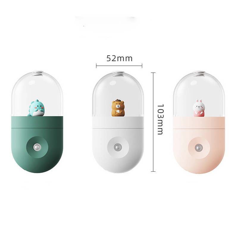 Fnelse Air Humidifier Portable Mist Maker For Car 35ML