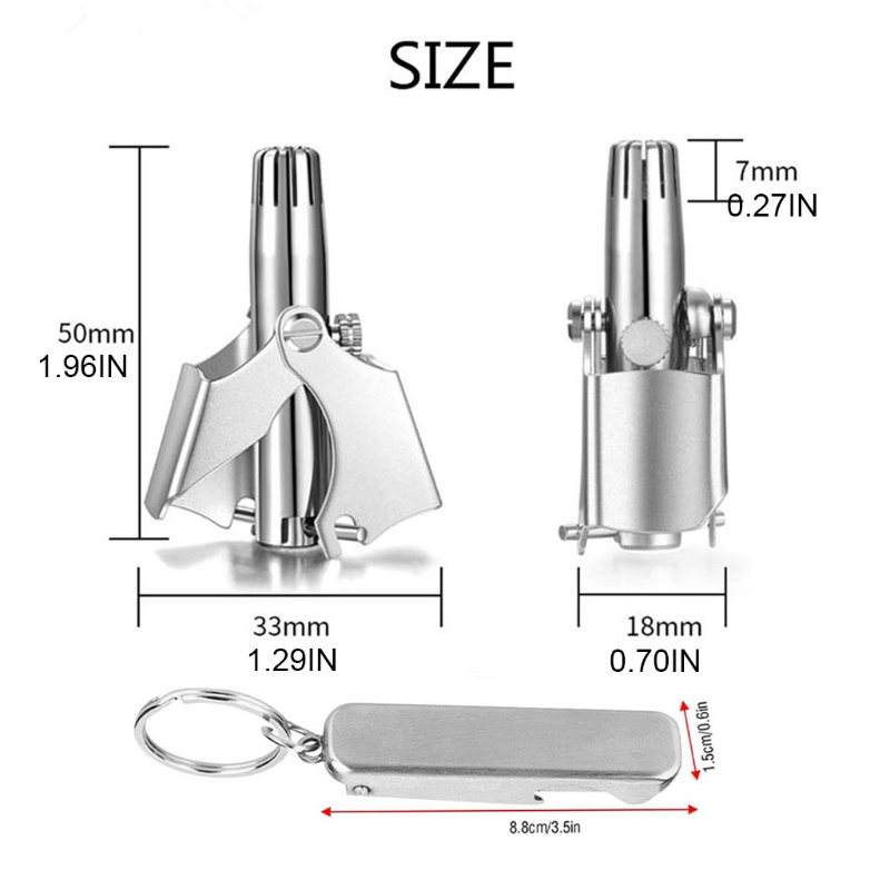 Bộ Tông Đơ Cắt Tỉa Lông Mũi / Tai / Móng Tay Chuyên Nghiệp YOUYO Bằng