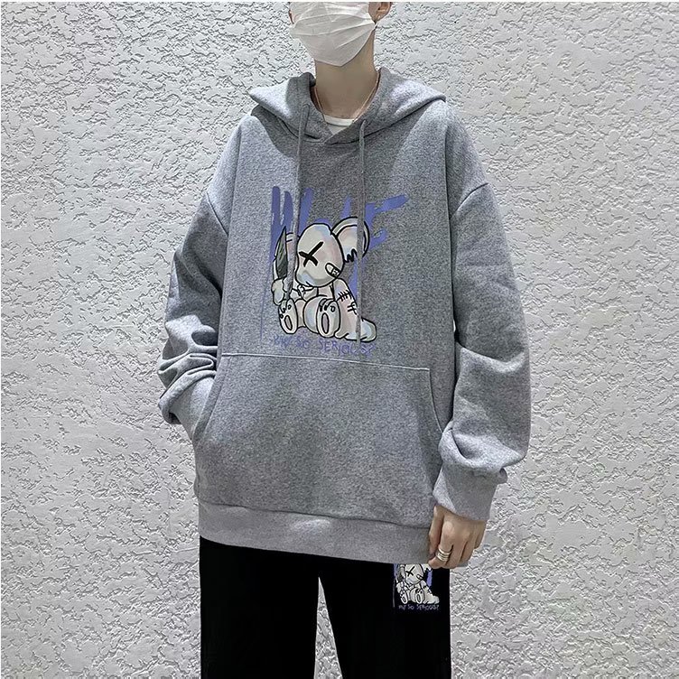 Áo Hoodie Form Rộng Size S-3xl Thời Trang Cho Nam