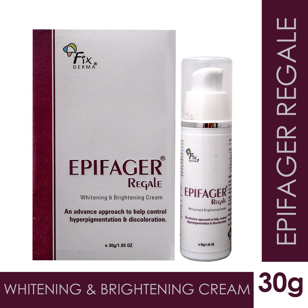 Kem làm trắng sáng và đồng nhất màu da Fixderma Epifager Regale Whitening & Brightening Cream