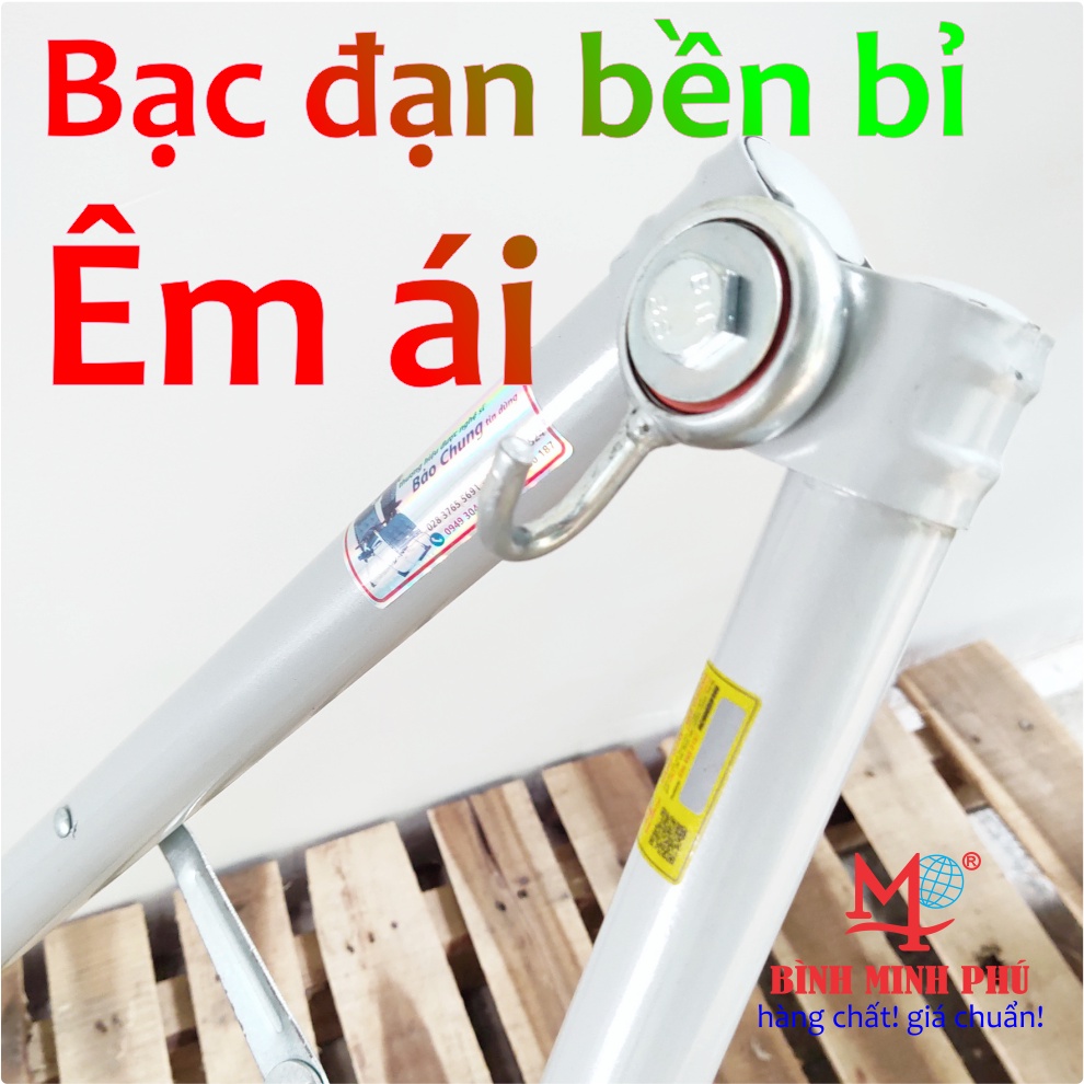Bộ võng trẻ em thương hiệu Bình Minh Phú, võng xếp cho bé vững chắc tải trọng đến 100kg, bảo hành 12 tháng