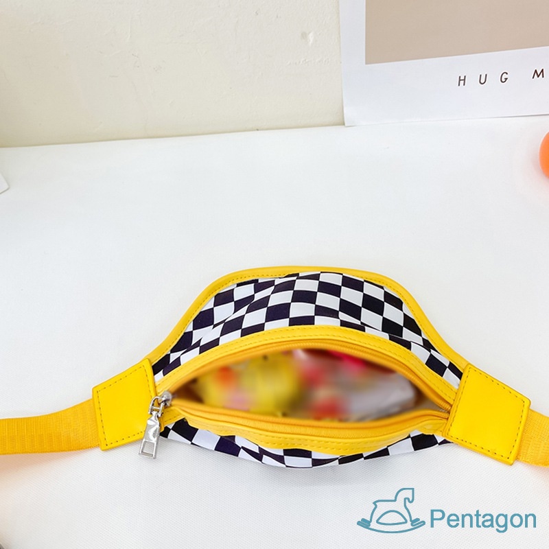 Túi Đeo Chéo Ngực Có Khóa Kéo Thời Trang Hàn Quốc Cho Bé Trai