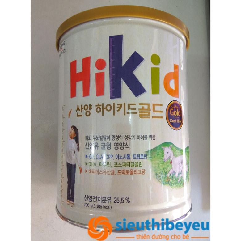 Sữa dê Hàn Quốc 700g