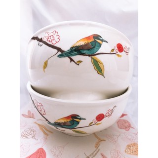 TÔ SỨ HỌA TIẾT CHIM ÉN
