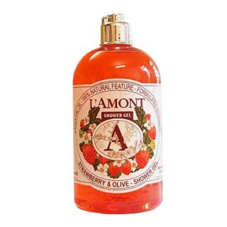 Chai sữa tắm lamont en provence hương hoa anh đào và hương olive & honey và dâu tây 500ml/chai