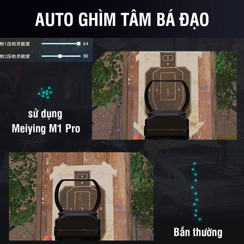 [ Hàng Hot ] Meiying M1 Pro - bộ chuyển đổi bàn phím chuột chơi PUBG Mobile, Free Fire, COD