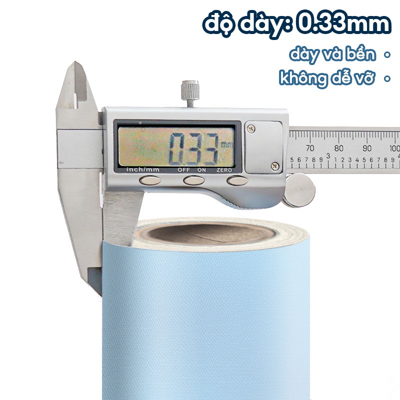[10m] Giấy Dán Tường Một Màu Decal Dán Tường Màu Trơn có Keo Sẵn Thời Thượng Trơn Nhám nhiều màu keo sẵn chống nước tốt