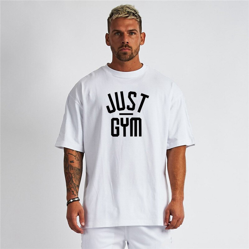 Áo thun nam bằng cotton thiết kế tay ngắn in họa tiết chữ thời trang