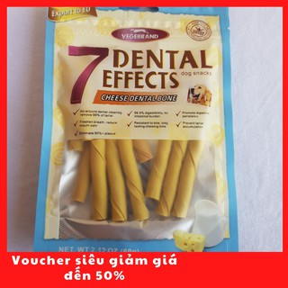 thưởng, xương gặm làm sạch răng cho chó vị phô mai