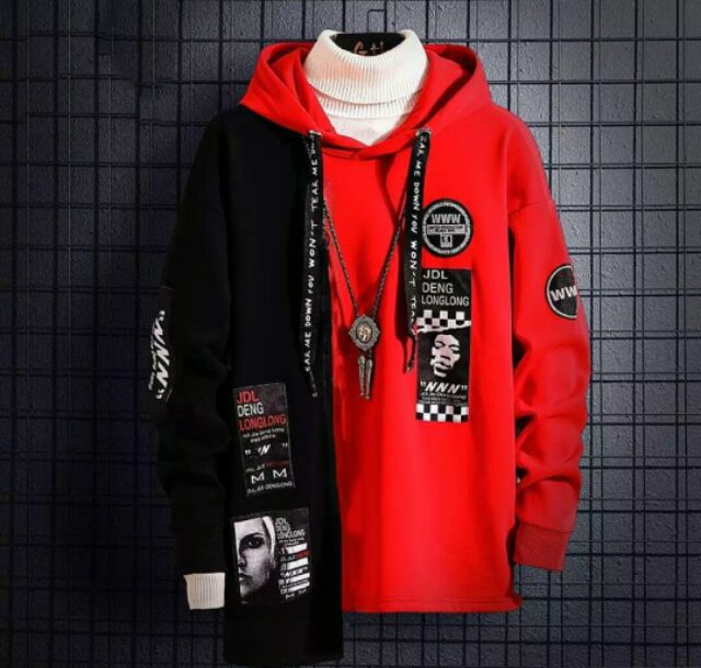 Áo khoác hoddies chui đầu có nón