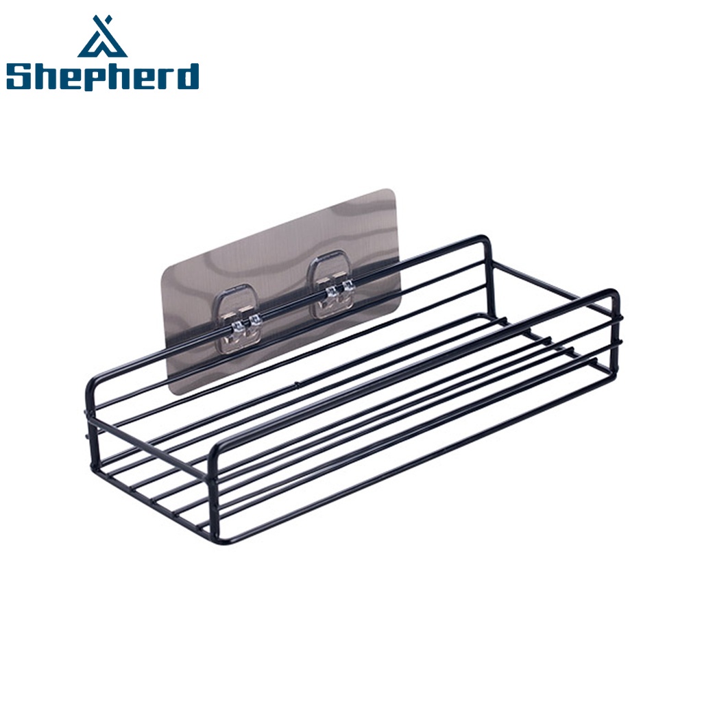 Giá đỡ góc phòng tắm SHEPHERD bằng sắt rỗng gắn tường không cần đục lỗ