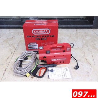 MÁY RỬA XE OSHIMA OS120 HÀNG CHÍNH HÃNG BẢO HÀNH 12 THÁNG, SIÊU TỐT, SIÊU MẠNH