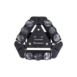 Đèn Moving 9 mắt to + laser+ chớp (3 in 1)