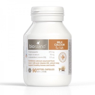 canxi sữa Milk canxi của Úc cho bé từ 6 tháng