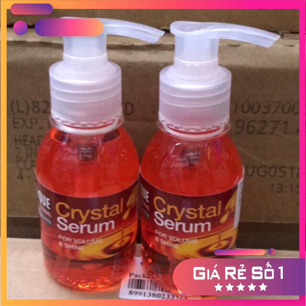 Chính hãng Crystal Serum - Tinh dầu làm bóng và chữa trị tóc khô, chẻ ngọn.