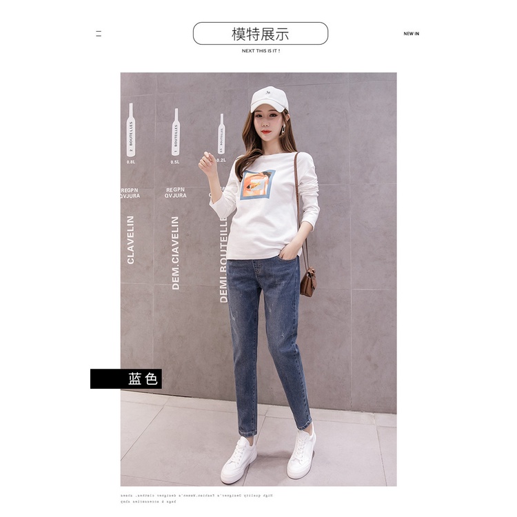 Quần bầu baggy jeans sành điệu QTD94
