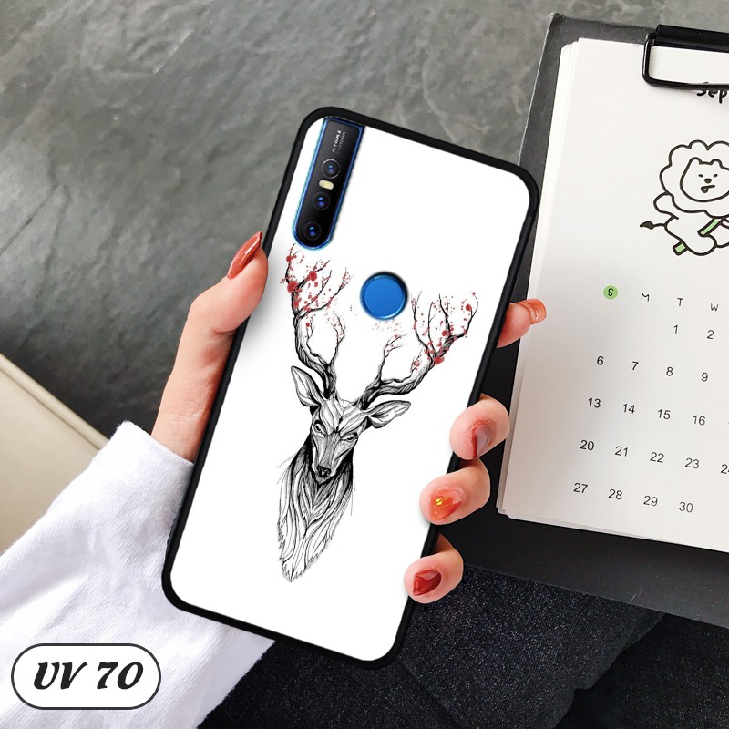 Ốp lưng Vivo V15 - lưng nhám viền dẻo