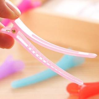 Kẹp tóc nhựa mỏ vịt màu trơn