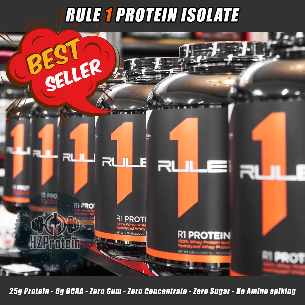 RULE1 PROTEIN ISOLATE - SỮA WHEY DINH DƯỠNG TĂNG CƠ RULE 1 - (5 lbs)