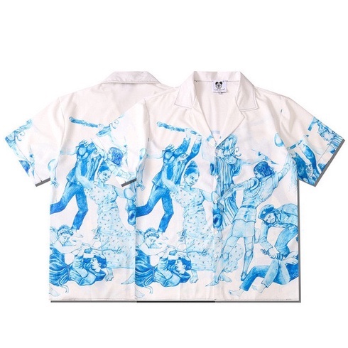 Áo Sơ Mi Ngắn Tay Cuban Shirt Evolution PLAYAZ