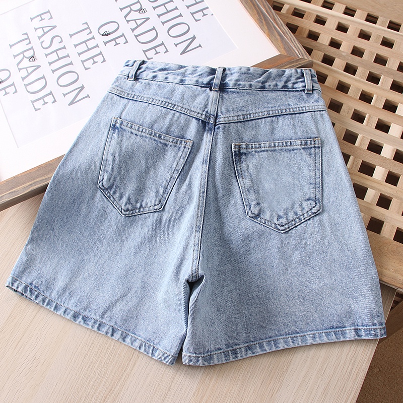 Quần Short Jeans Nữ TDSHOP Lưng Cao Một Cúc 3 Màu Hot Trend Qs33 | BigBuy360 - bigbuy360.vn