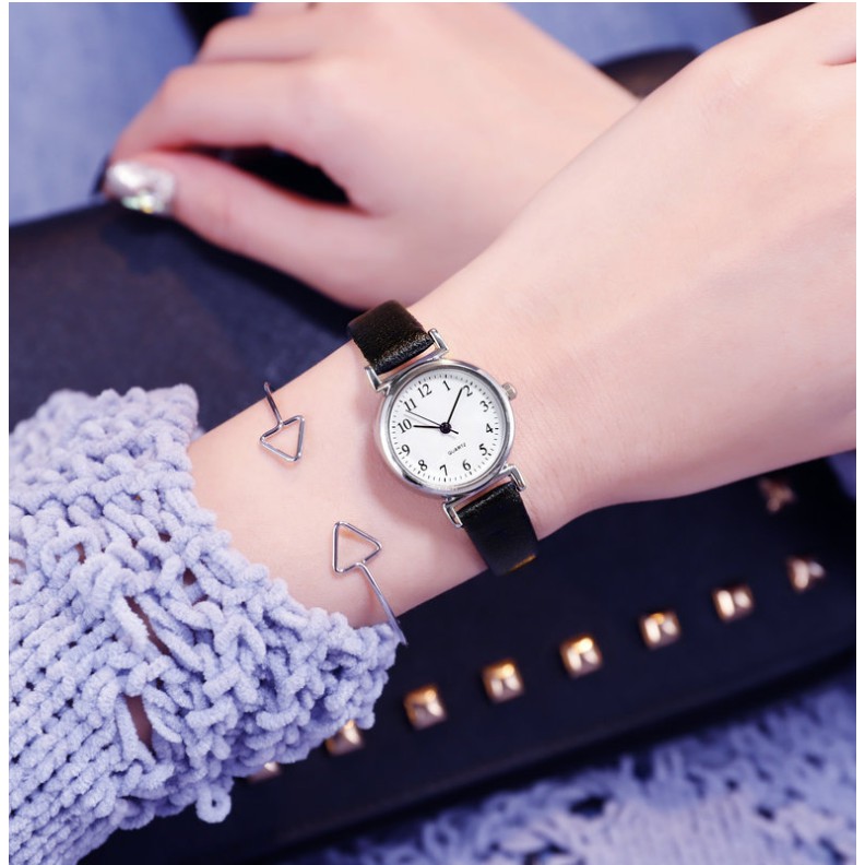 [SỈ] ĐỒNG HỒ NỮ DÂY DA QUARTZ MS177 NHIỀU MÀU PHONG CÁCH HÀN QUỐC | BigBuy360 - bigbuy360.vn