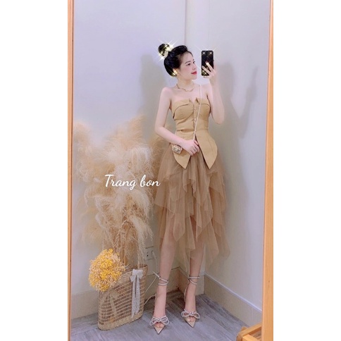 Set áo kèm chân váy 💯HÀNG THIẾT KẾ TẾT 2024 💖
