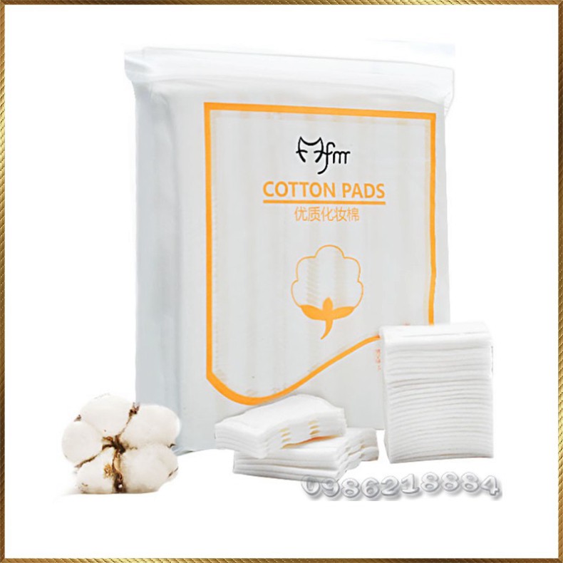 Bông tẩy trang 3 lớp Cotton Pads túi 222 miếng CPM1 | BigBuy360 - bigbuy360.vn