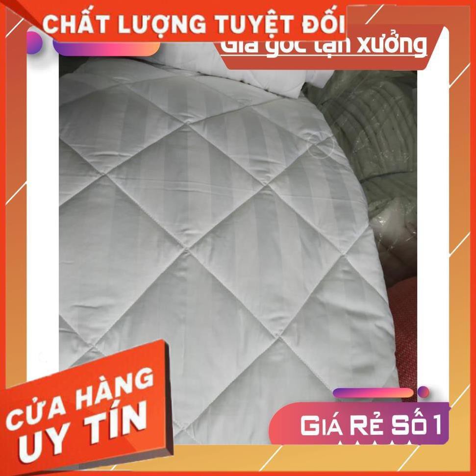 [ĐỪNG BỎ QUA] Sale sốc Mền khách sạn trắng sọc size: 1m8/2m2 x 2m giá sỉ