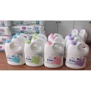 Nước giặt quần áo em bé DNee Thái Lan 3000ml nhập khẩu chính hãng công ty Đại Thịnh có tem phân phối, an toàn cho bé