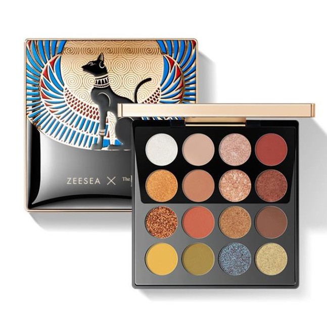 Bảng Phấn Mắt Zeesea 16 Màu Phong Cách Ai Cập Flower Fire Night _Hiệu Ứng Ngọc Trai Lấp Lánh(20g) | BigBuy360 - bigbuy360.vn