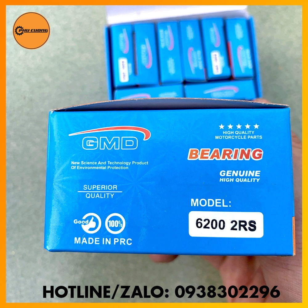 Vòng bi bạc đạn cao cấp - 6200-2RS