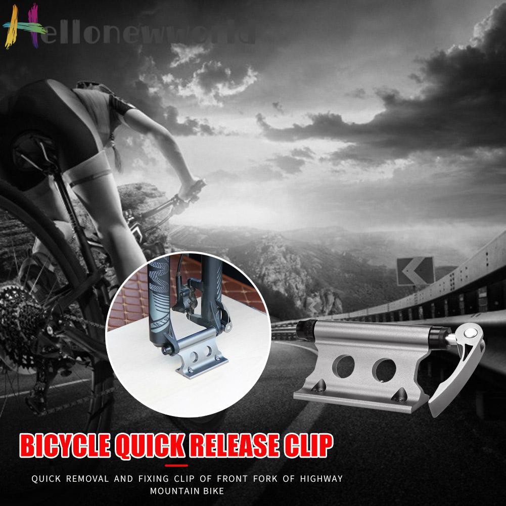 Kẹp Cố Định Phuộc Trước Xe Đạp Mtb 2 Màu Tùy Chọn Tháo Lắp Nhanh Tiện Dụng Giá Đỡ