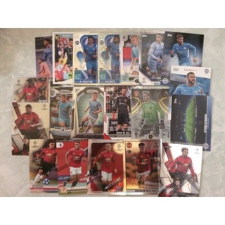 Thẻ insert lấp lánh cầu thủ bóng đá match attax - panini ( được chọn thẻ )