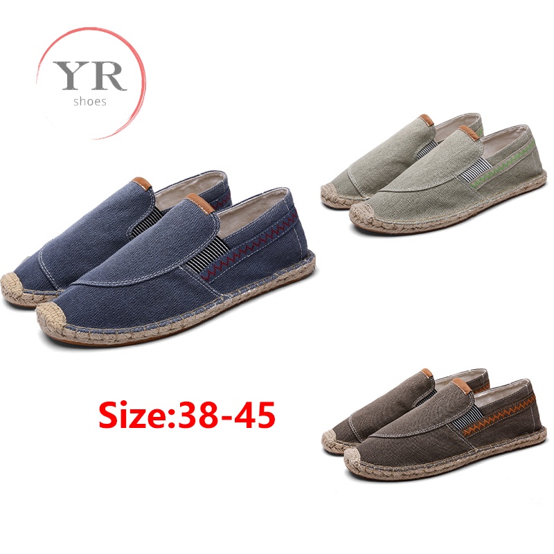 Giày Lười Canvas Thiết Kế Thời Trang Cho Nam Nữ