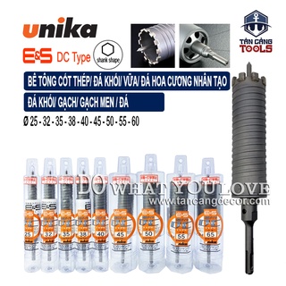 Mũi Khoan Rút Lõi Bê Tông Unika DC - SDS ( Nhiều Kích Cỡ )