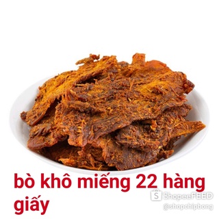 Bò khô miếng bò khô 22 hàng giấy chính hãng