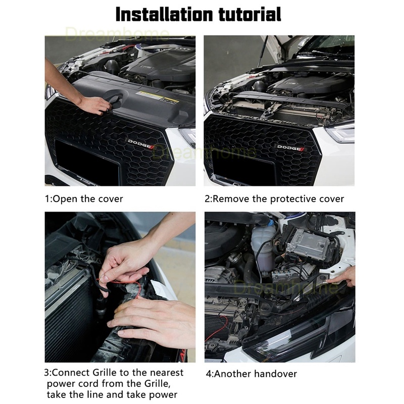 Toyota Logo Đèn LED Trang Trí Mui Xe Hơi  Chất Lượng Cao Raize Corolla Cross Vios Veloz Innova Camry Hilux Yaris Fortuner Wigo Altis RAV4 Avanza Hiace