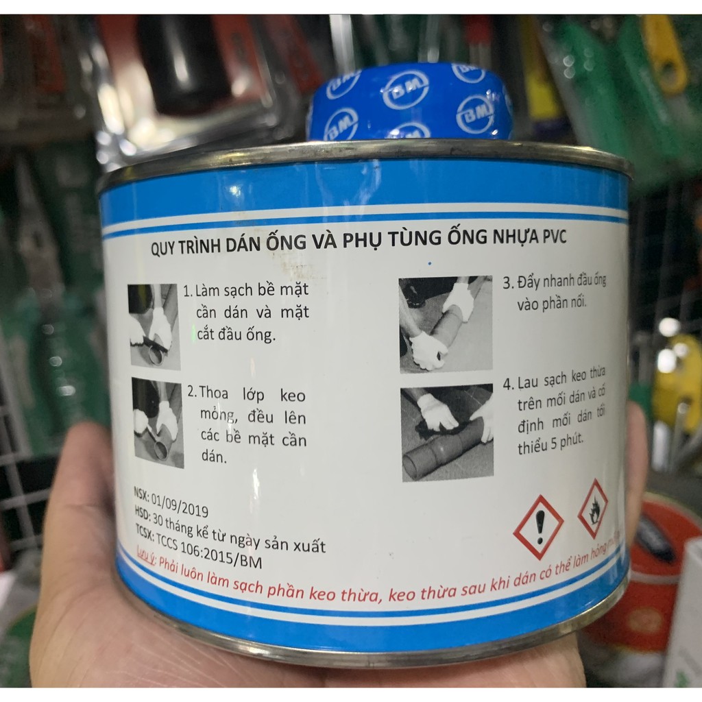 Keo Dán Ống Nhựa Cao Cấp Bình Minh