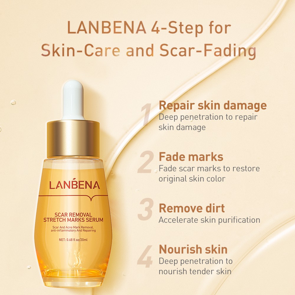 Serum Lanbena cải thiện sẹo mụn hiệu quả 20ml