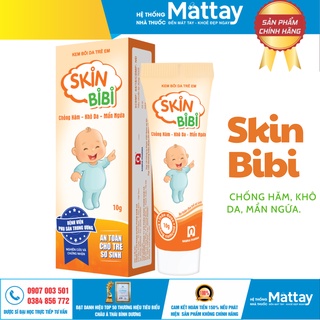Skin Bibi - Tuýp 10g - Chống Hăm, Khô Da, Mẩn Ngứa.