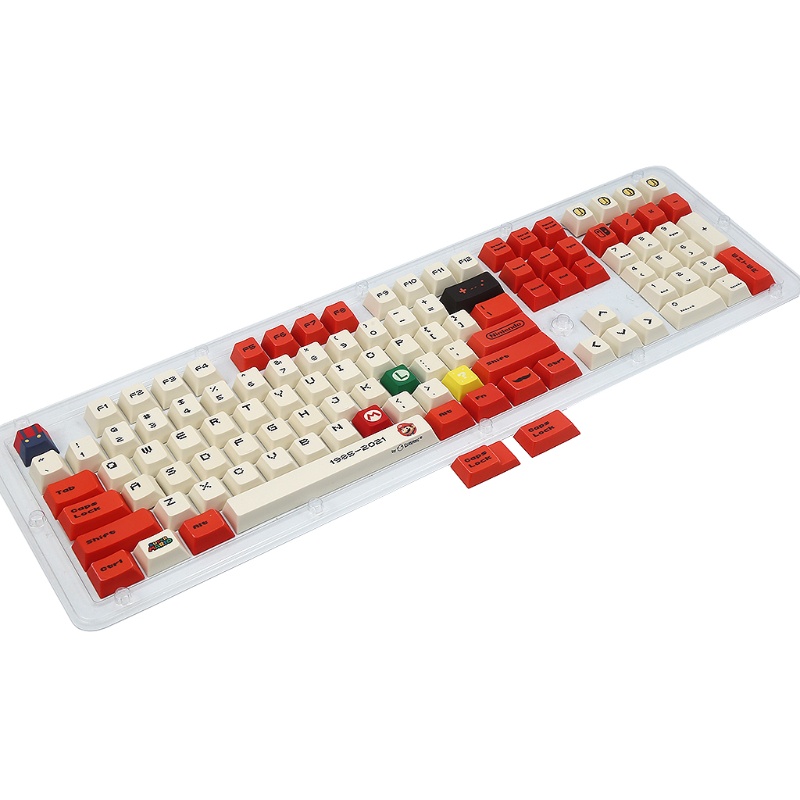 Bộ 110 Nút Bàn Phím Pbt In Hình Cherry Xinh Xắn