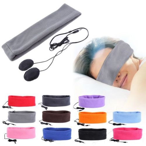 Băng đô đeo đầu tích hợp tai nghe chống ồn khi ngủ