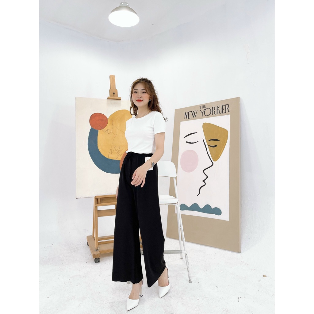 Áo thun trơn cổ tròn IMES shop chất liệu co giãn 4 chiều siêu đẹp. | BigBuy360 - bigbuy360.vn