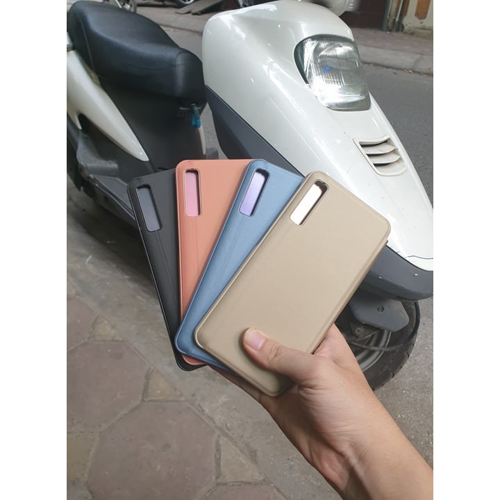 Bao da Clear view Standing Cover Samsung A7 2018