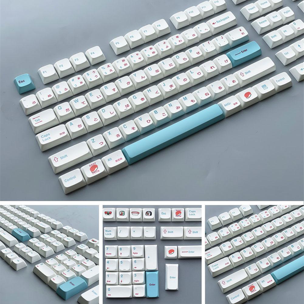 Bộ Keycap PBT nút bàn phím cơ profile XDA Chi Chi Cat ... phù hợp nhiều loại bàn phím