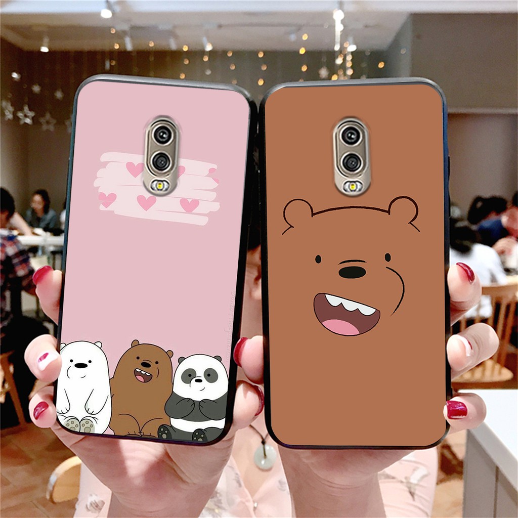 Ốp lưng Samsung  J7 PLUS viền dẻo TPU BST Gia Đình Nhà Gấu | BigBuy360 - bigbuy360.vn