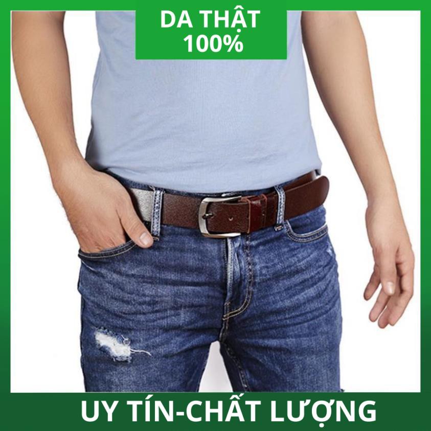 Thắt Lưng Nam Da Bò  Đẹp Sang Trọng T196D28 da thật sang trọng